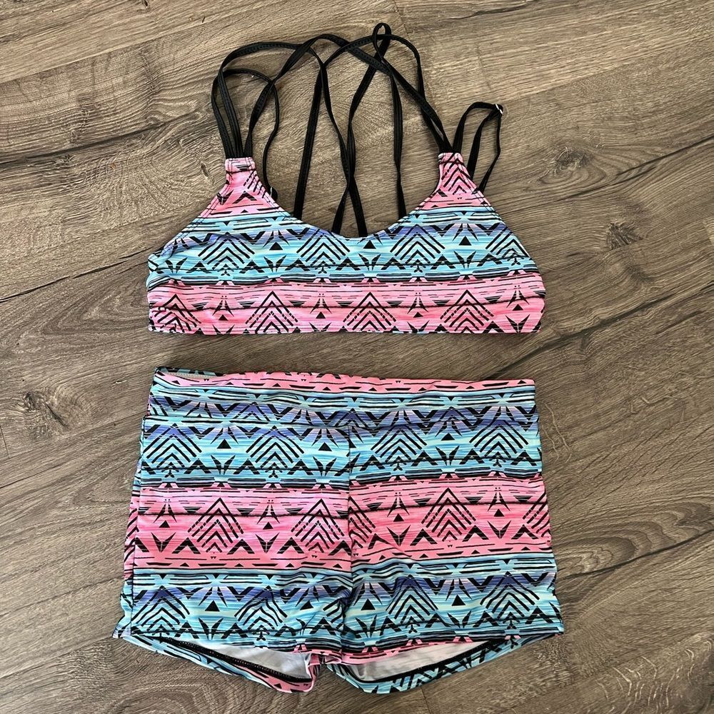Women 2 piece swimming set size L